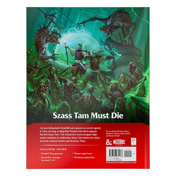 D&D, 5e: Arcana Unleashed Deadfall