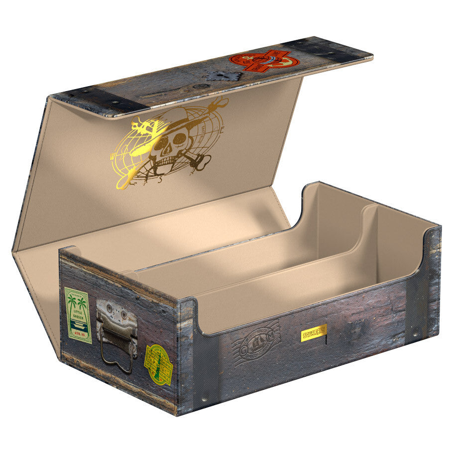 Deck Box: Squaroes: Collector's Case: One Piece: Wooden Chest