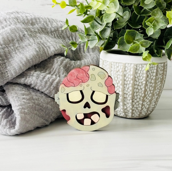 Diy Zombie Magnet Kit Halloween