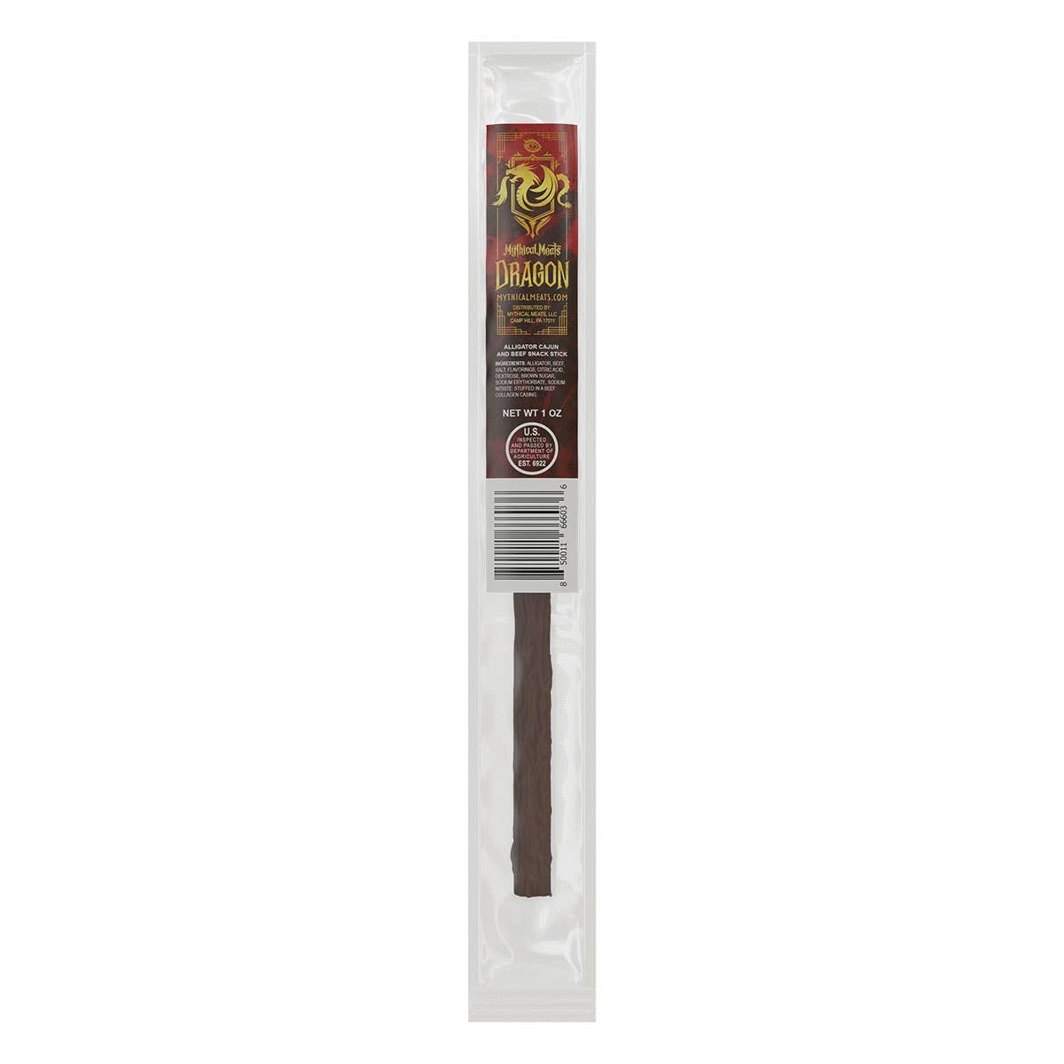 Dragon - Cajun Style Alligator with Beef and Pork Stick