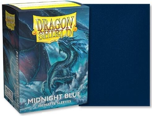Dragon Shield Sleeves: Standard Matte - Midnight Blue 100CT