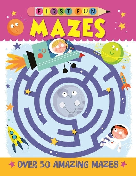 First Fun: Mazes - Beginner Activity For Kids