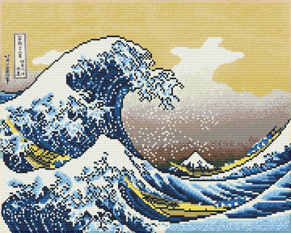 Great Wave off Kanagwa Diamond Dotz