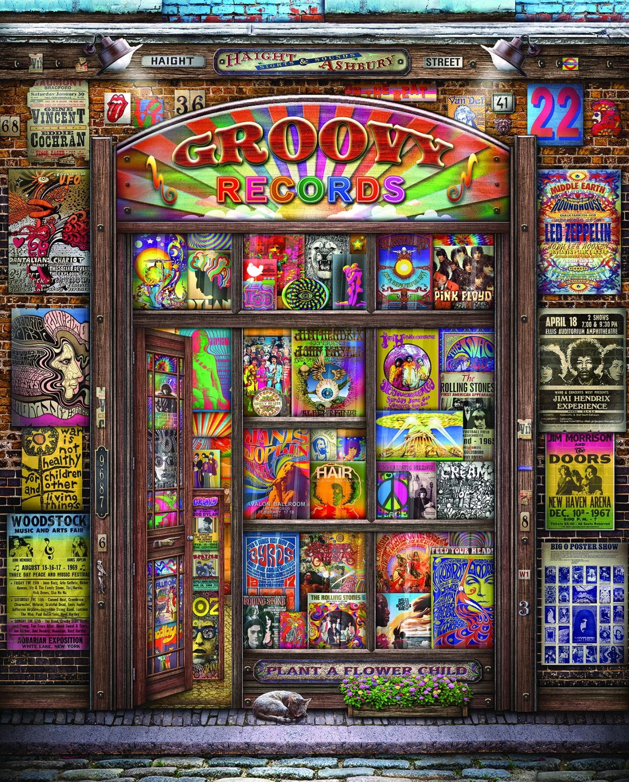 Groovy Records 1000 Piece Springbok