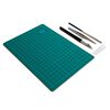 CUTTING MAT SET -KNIFE, FILE, TWZR