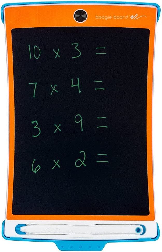 Boogie Board: Jot 8.5 eWriter+Blue Cover,Geometric Orange