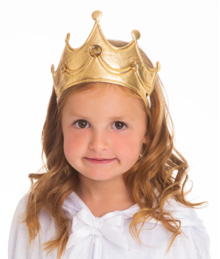 Gold Princess Soft Crown - 3+ yrs.
