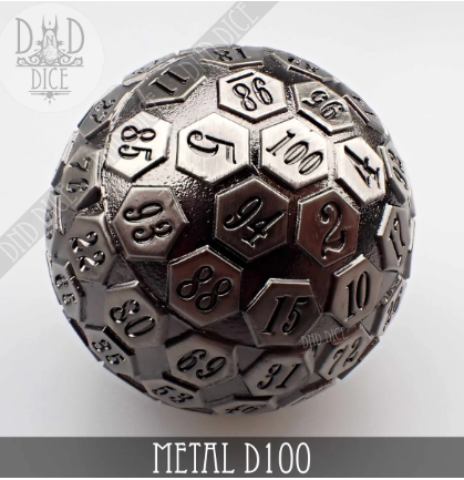 Metal D100 - 4 Colors (Gift Box) - Gunmetal