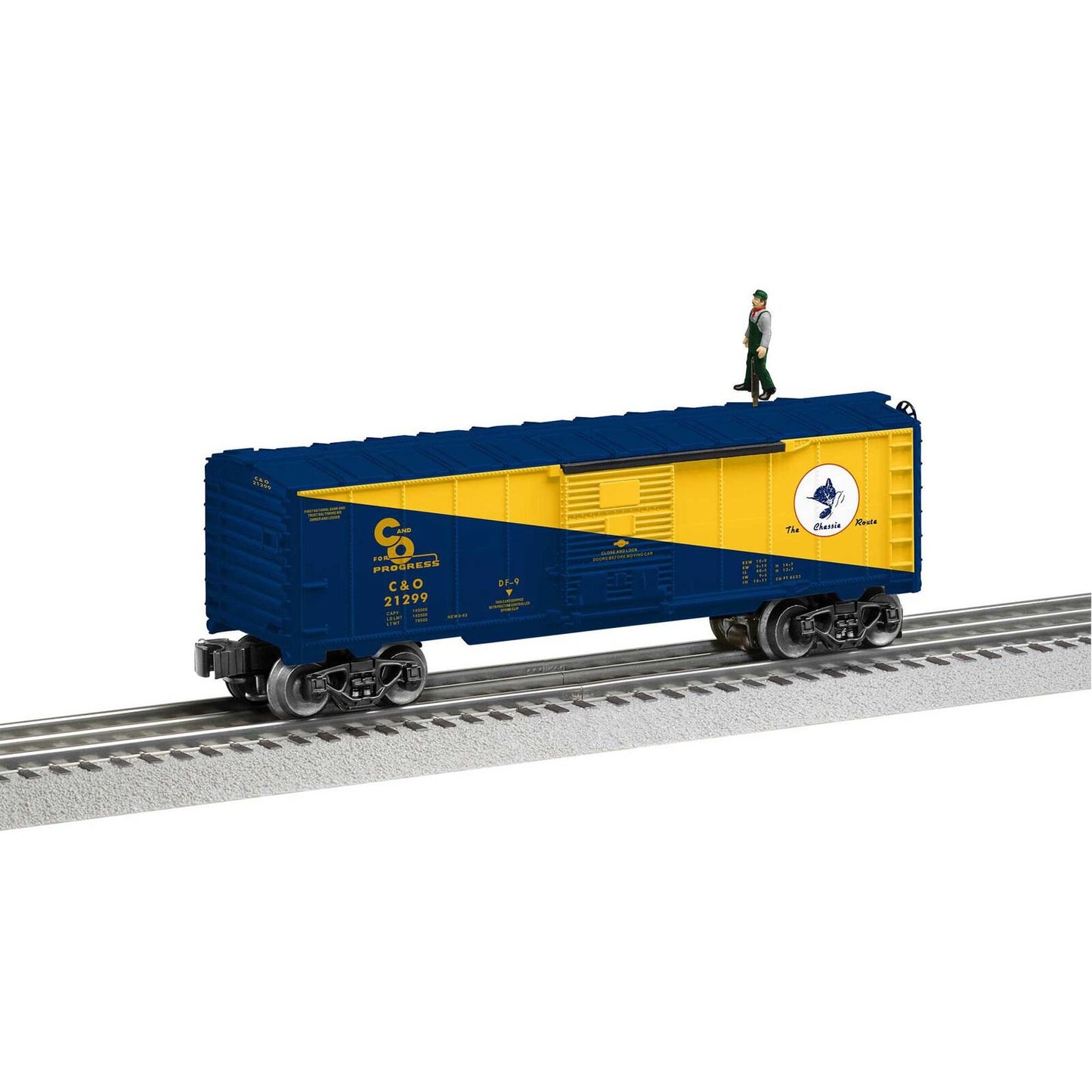 O27 Walking Brakeman Car C&O 2022