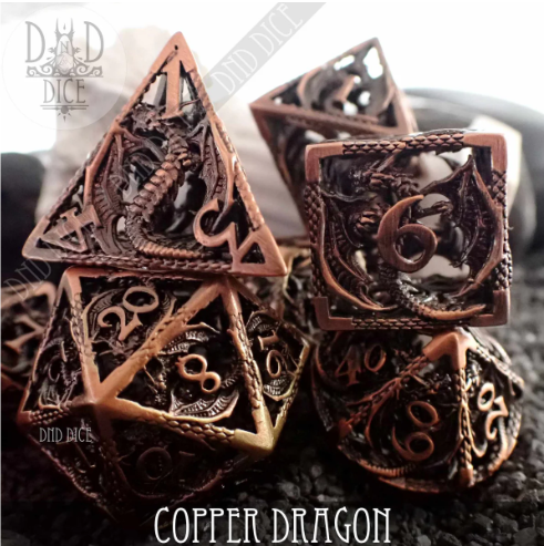 Copper Dragon - Metal (Gift Box) - #ME07CDHM