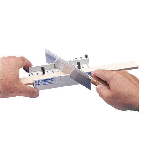 Miter Cutting Tool - Easy Miter Box Deluxe w/Razor Saw