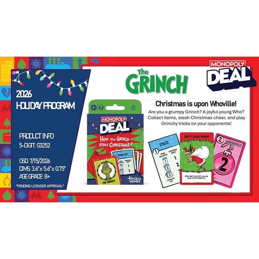 MONOPOLY DEAL: THE GRINCH