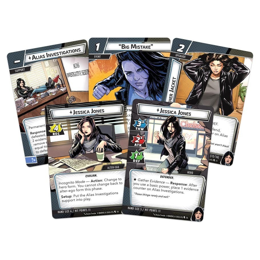 Marvel Champions LCG: Jessica Jones Hero Pack