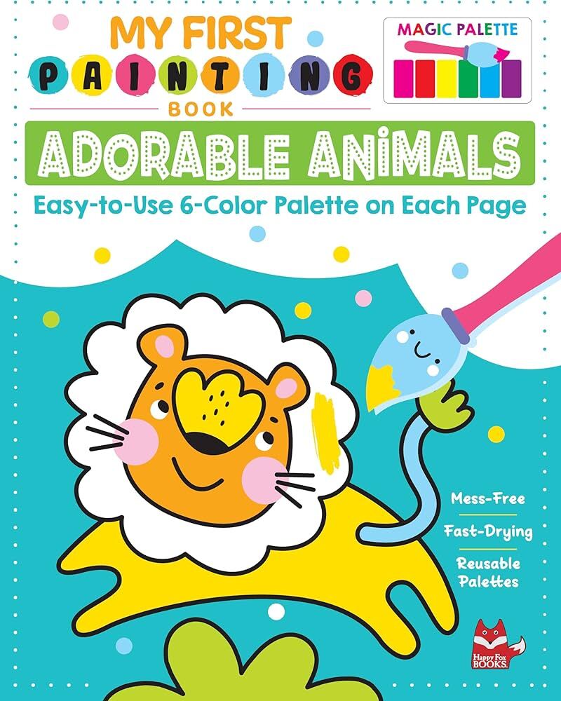 My First Painting Book - Adorable Animals