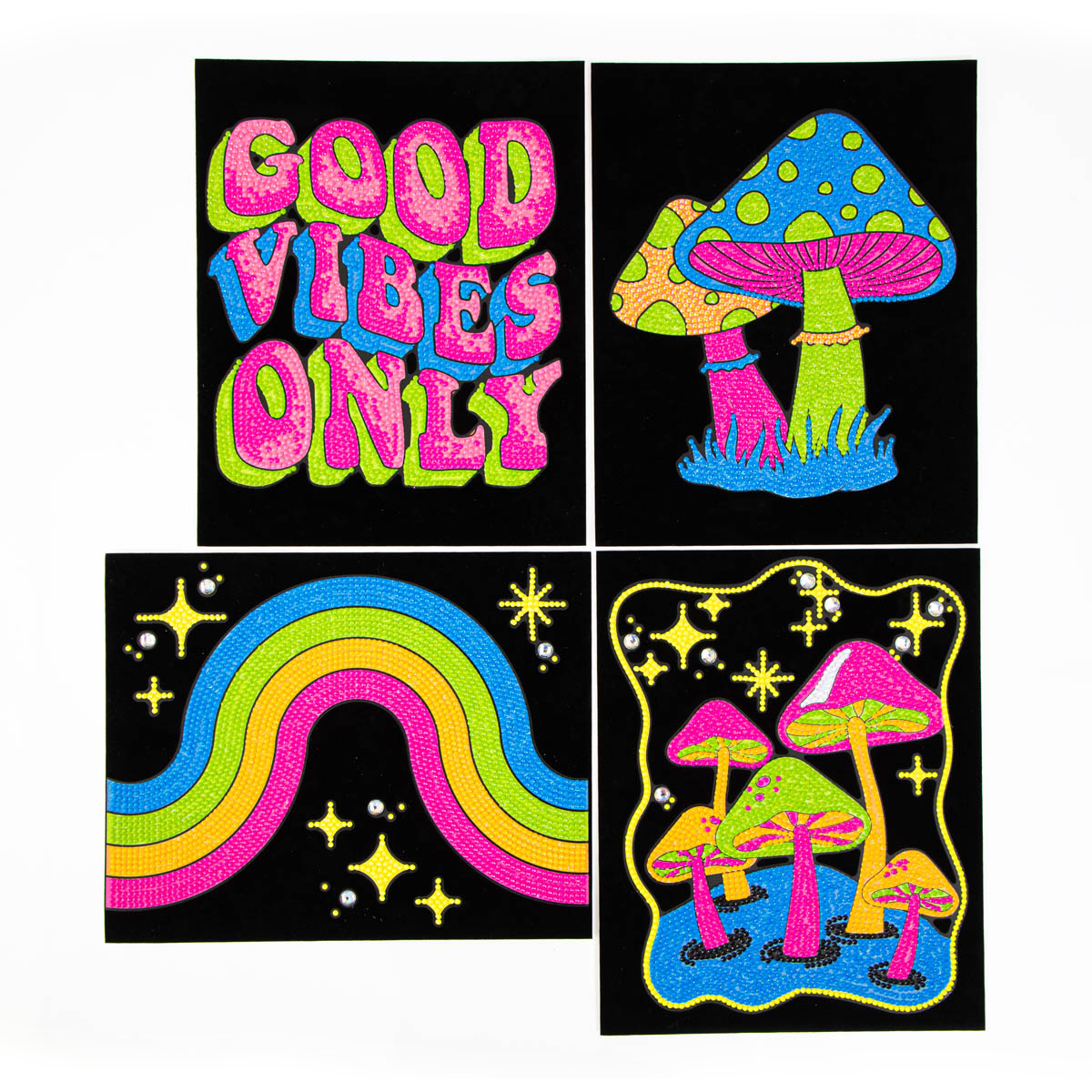 Neon Good Vibes - Diamond Dotz