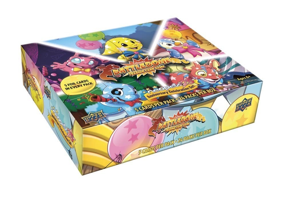 Neopets Battledome TCG: 25th Anniversary Booster Display