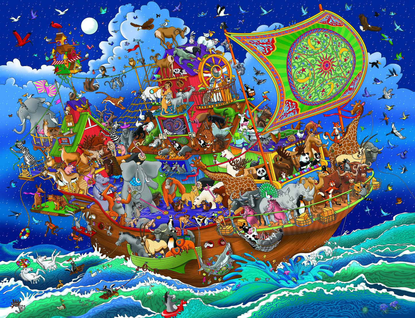 Noah's Ark 400 Piece Springbok - Family