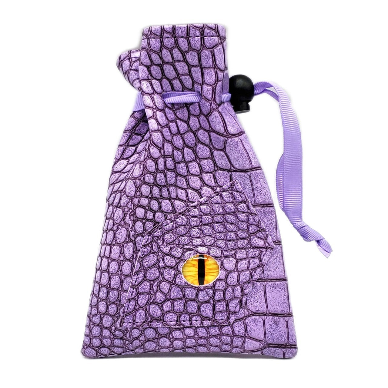 Old School Dice: Dragon Eye Dice Bag - Amethyst Dragon