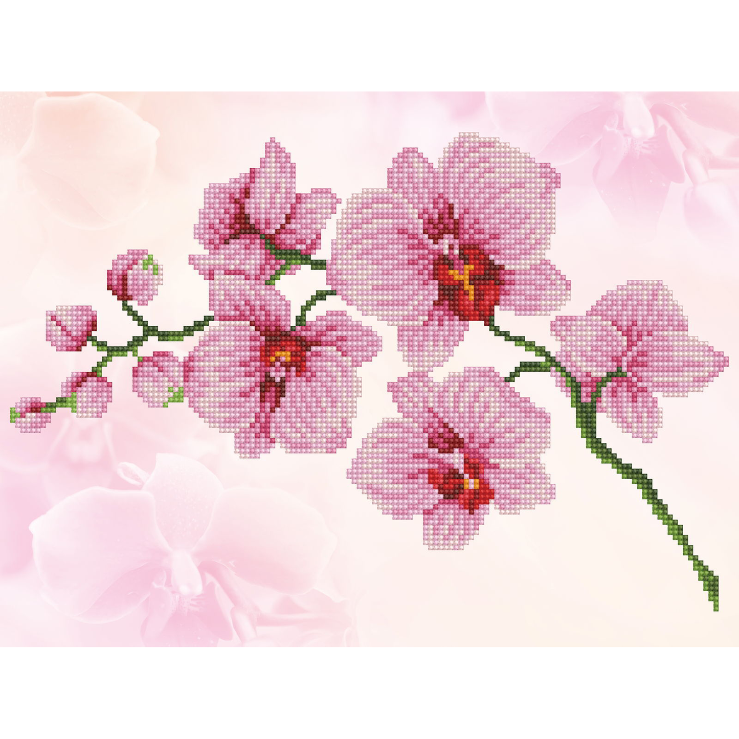 Orchid Spray - Diamond Dotz