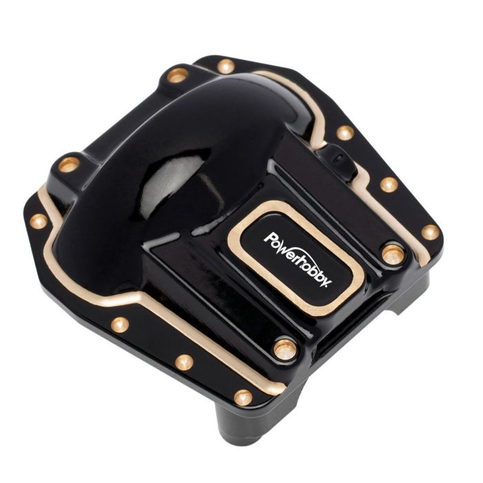 1/6 Axial SCX6 Brass Counterweight Axle Housing Cover