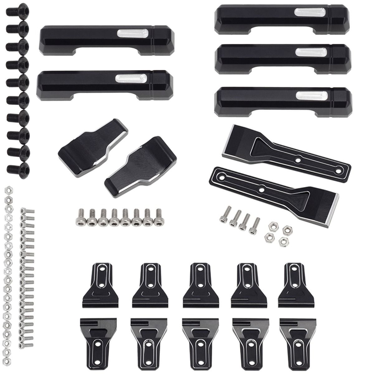 Axial SCX6 Jeep Aluminum Scale Door Handle Hinge Upgrade Parts