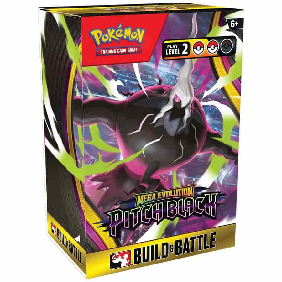 POKEMON TCG: MEGA EVOLUTION PITCH BLACK (ME05) BUILD AND BATTLE (10CT DISPLAY)