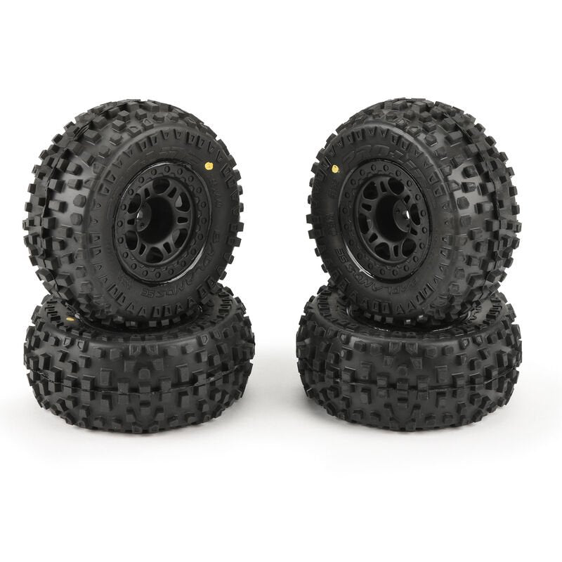 Badlands SC 2.2" 3.0" Tires MTD (4) Slash 2wd Front/Rear (discontinued)