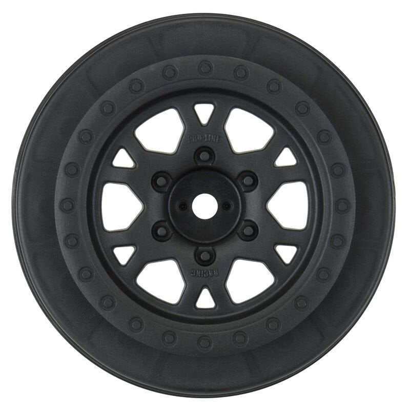 Impulse Black Front Wheels: Slash 2WD (Discontinued)