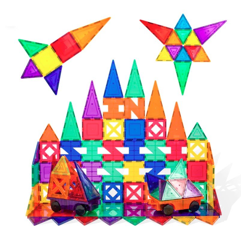 82 Piece Creativity Set Magnet Building Tiles