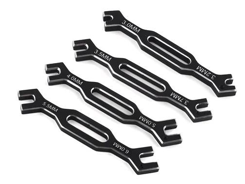 ProTek RC Aluminum Turnbuckle Wrench Set (3 3.2 3.5 3.7 4 5 5.5 & 6mm)
