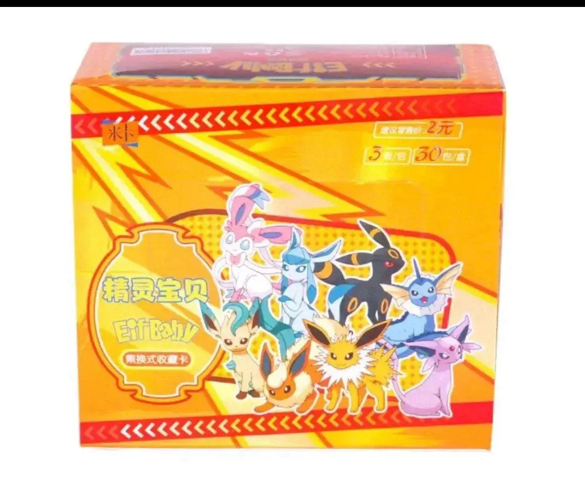 Pokemon Eif Baby 2.0 Collectible Art Card Series 3 Booster Box (30 Packs) - NOT TCG