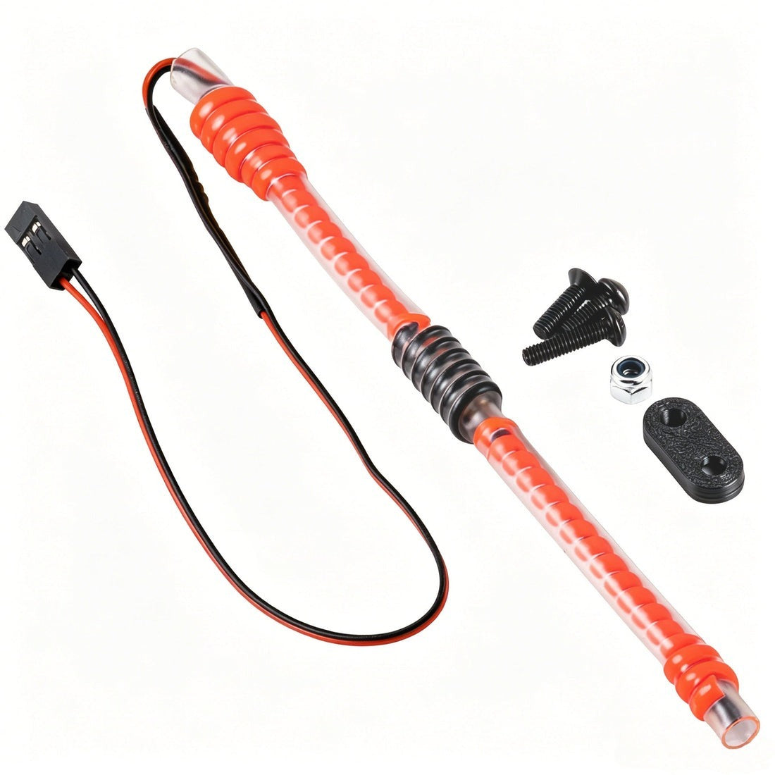 Powerhobby 5" Red LED Flexible Light Whip
