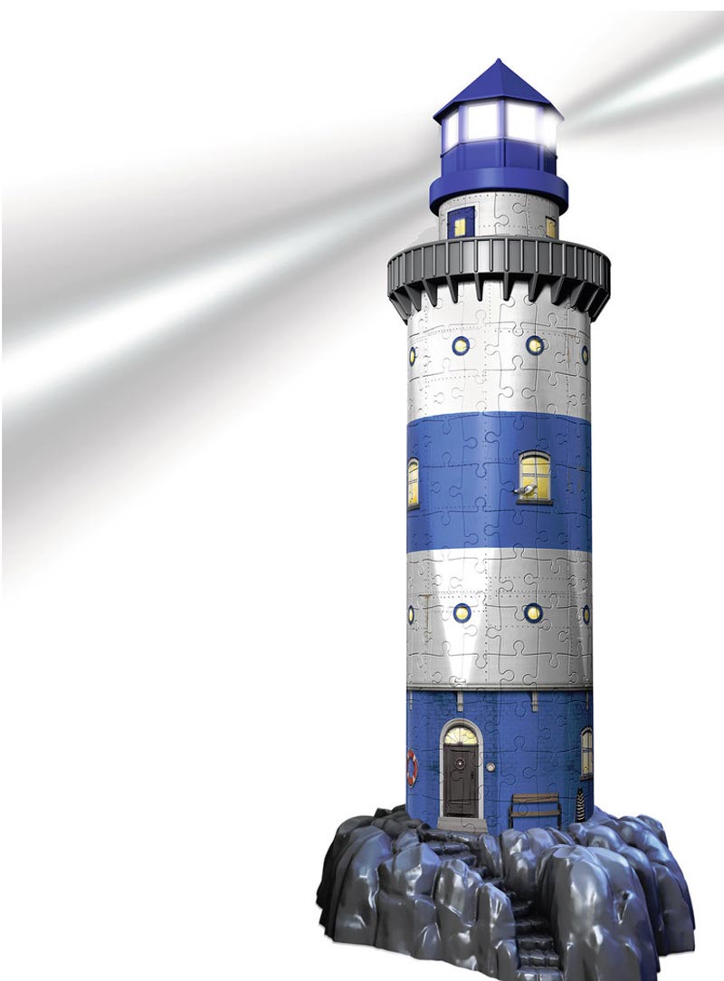 Lighthouse - Night Edition 3D 216 pc 3D Puzzle