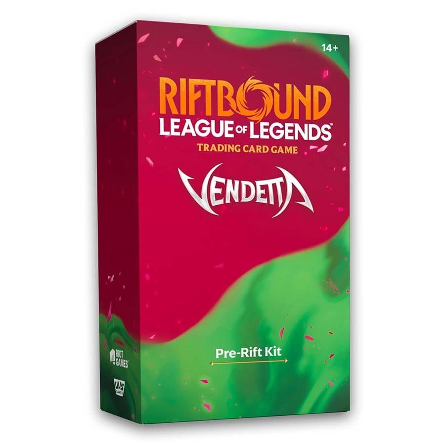 RIFTBOUND TCG: LEAGUE OF LEGENDS: SET 4 VENDETTA PRE-RIFT EVENT KIT (16CT CASE)