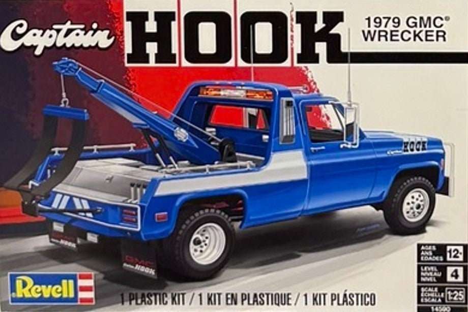 Revell 1/25 Captain Hook 1979 GMC Wrecker Plastic Model Kit