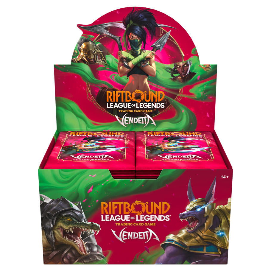 Riftbound: League of Legends TCG: Vendetta: Booster Display