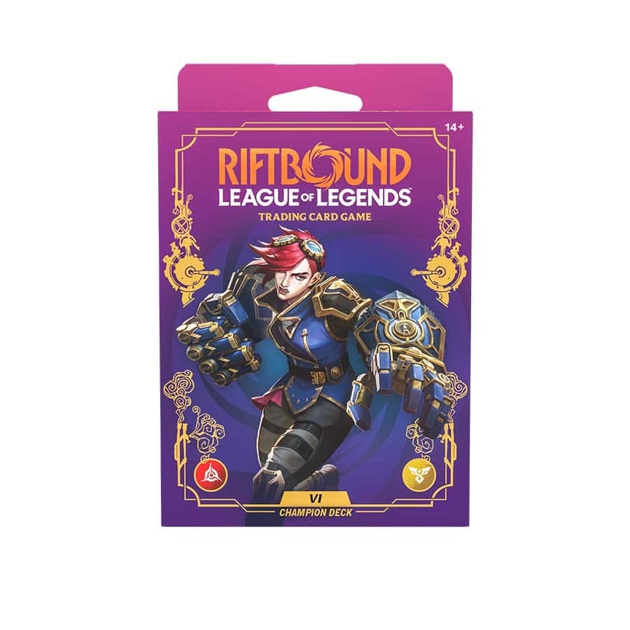 Riftbound: League of Legends Unleashed Champion Deck: Vi Display