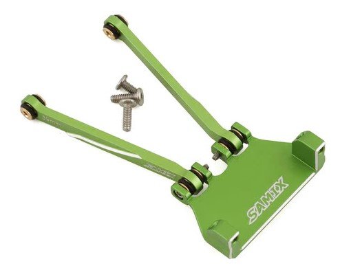 Samix SCX24 Aluminum 4-Link Servo Mount w/39mm Links (Green) (EcoPower/Emax)