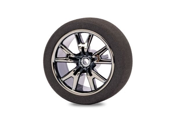 STEERING WHEEL TX BLK CHRM