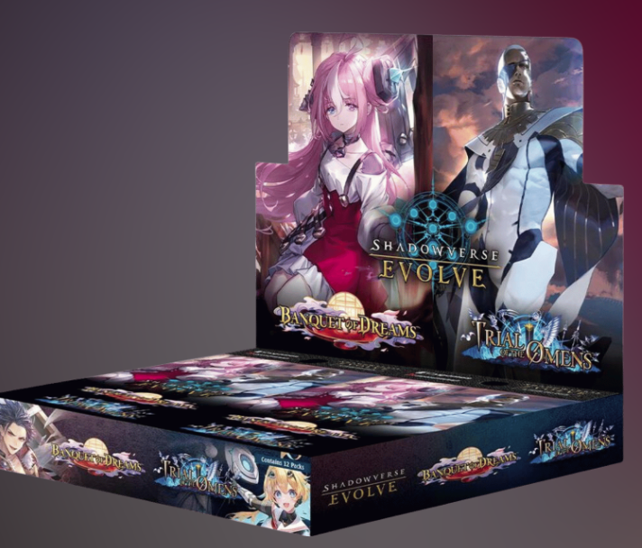 Shadowverse Evolve TCG: Banquet of Dreams & Trial of Omens Combined Set - Booster Box