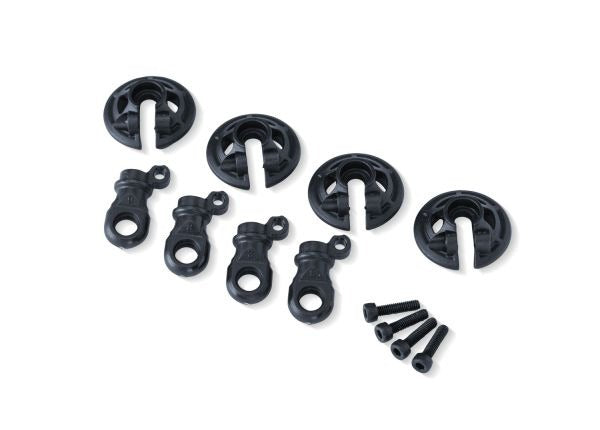 Slate Gray Captured Lower Spring Retainers (4)