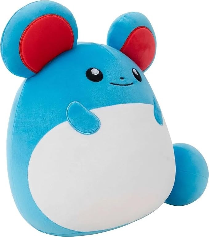 Squishmallows Pokemon 25cm Marill Plush Toy Pokemon Toy