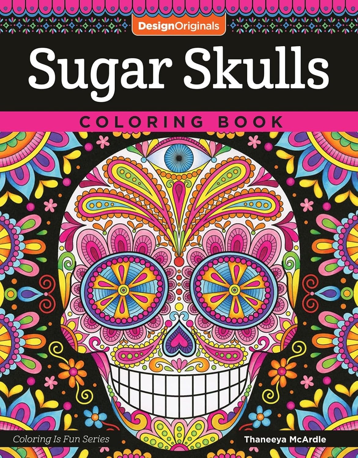 Sugar Skulls Coloring Book - Adult Coloring Activity
