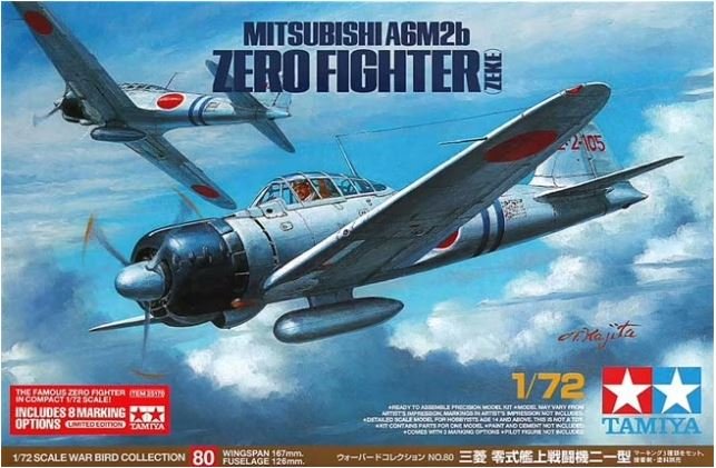 A6M2b Zero Fighter Zeke 1:72