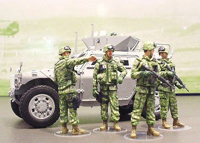 Tamiya JGSDF Iraq HumanitarianAssistance Team