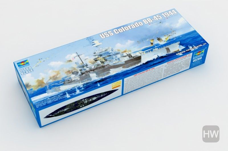 5768 1/700 USS Colorado BB-45 Battleship 1944