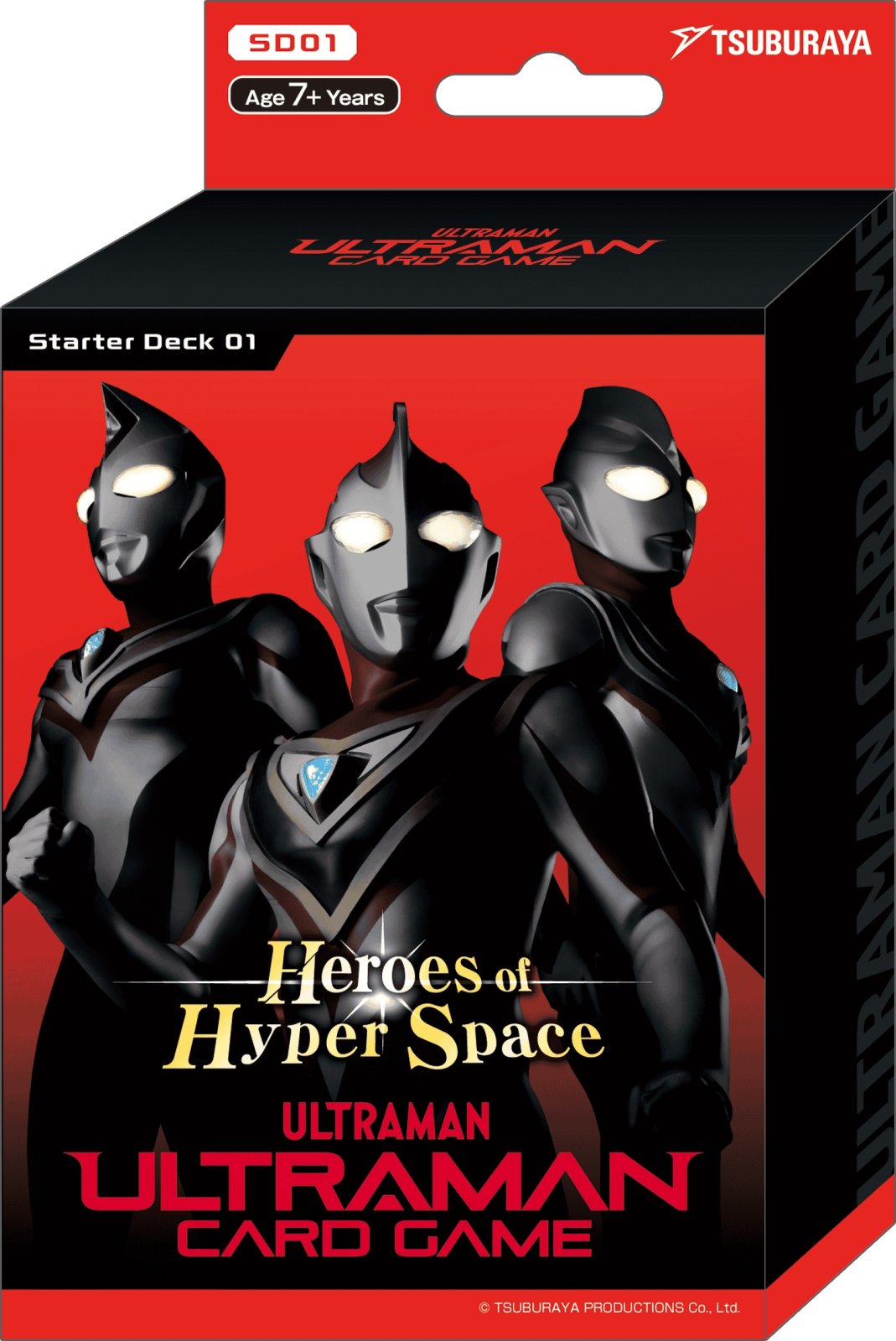 Ultraman TCG: Heroes of Hyper Space Starter Deck Display