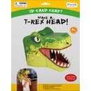 T-Rex 3D Mask Card Craft - T-3016