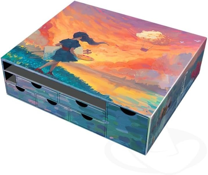 Tabletop Tycoon Canvas Big Box | Premium Storage Solution for Canvas & Official Expansions | Durable Organizer With Drawers for Fast Setup & Tidy Cleanup