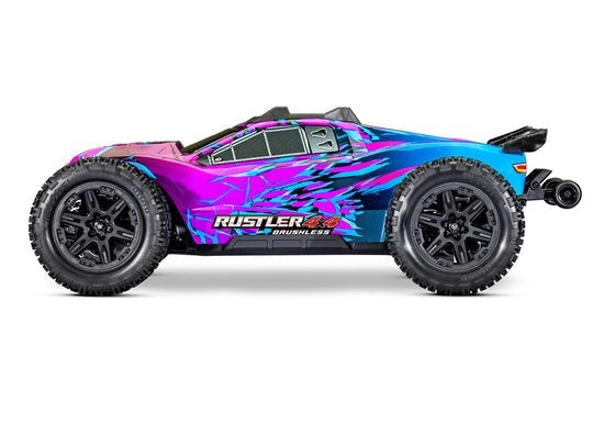 Traxxas Rustler 4X4 Brushless Purple